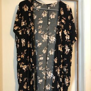 forever 21 short sleeve open airy top